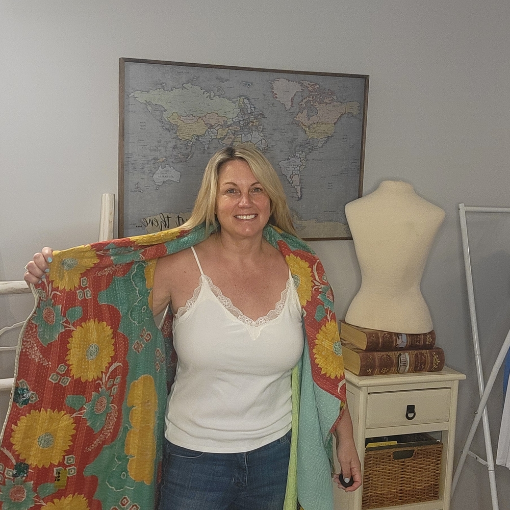 Colorful Patchwork Vest - Picture 7 of 8